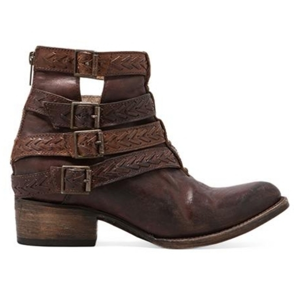 Freebird by Steven Shoes - Freebird by Steven ROPER Boots Boho Booties 6